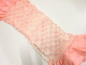 正絹　絞り　帯揚げ